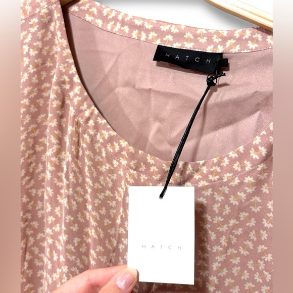 NWT Hatch The Lucia Dress in Blush Daisy Pink Size 0 - Picture 2 of 13